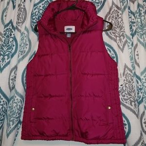 Berry Puffer Vest